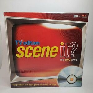 Scene It? TV Edition DVD Game 2004 NEW SEALED